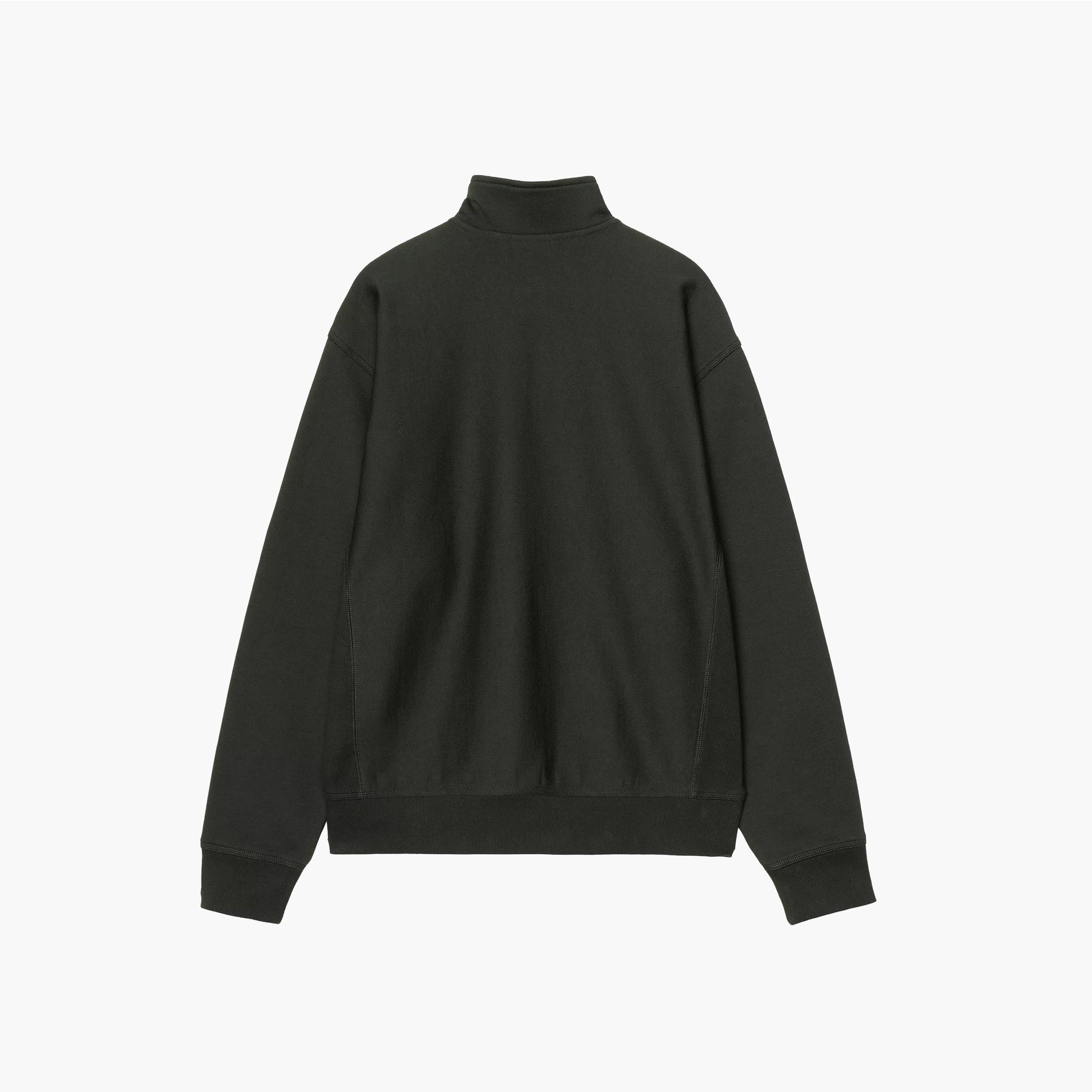 Carhartt WIP Half Zip American Script Sweatshirt - Raven