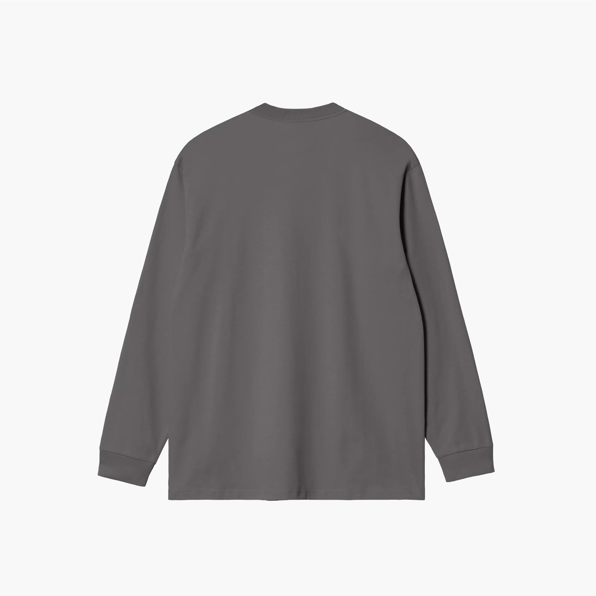 Carhartt WIP L/S American Script T-Shirt - Graphite