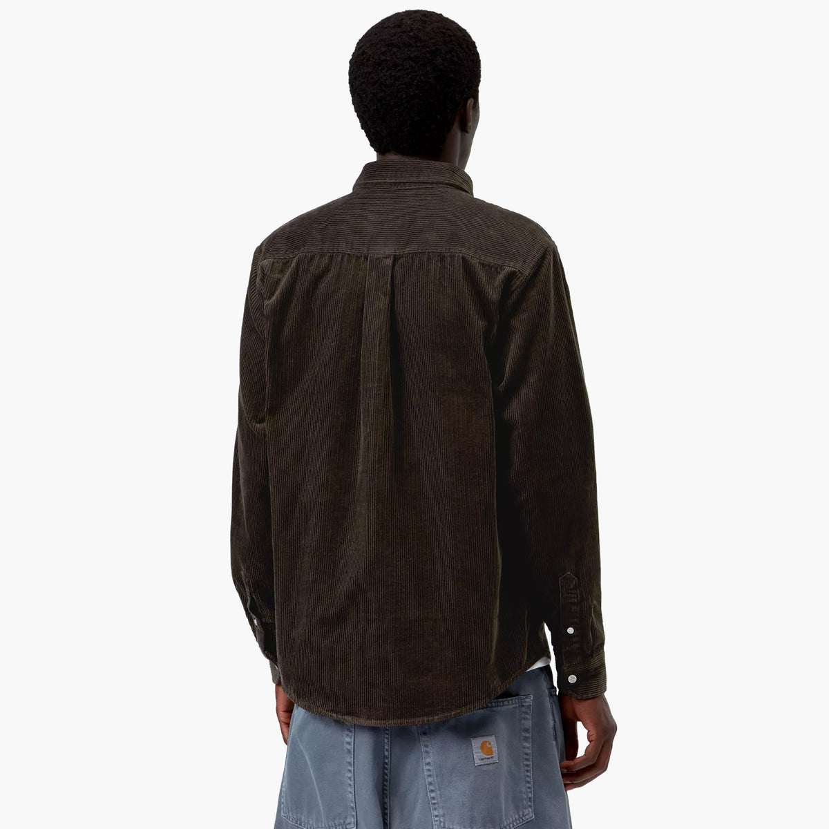 Carhartt WIP L/S Madison Cord Shirt - Tobacco