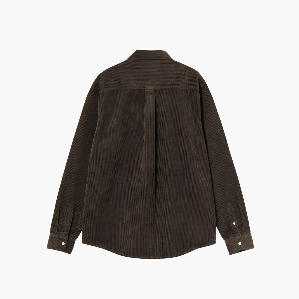 Carhartt WIP L/S Madison Cord Shirt - Tobacco