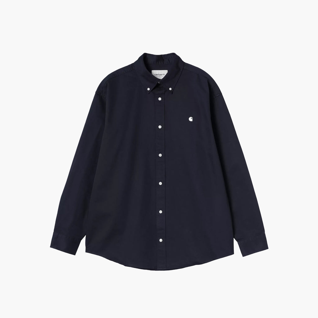 Carhartt WIP L/S OG Madison Shirt - Dark Navy