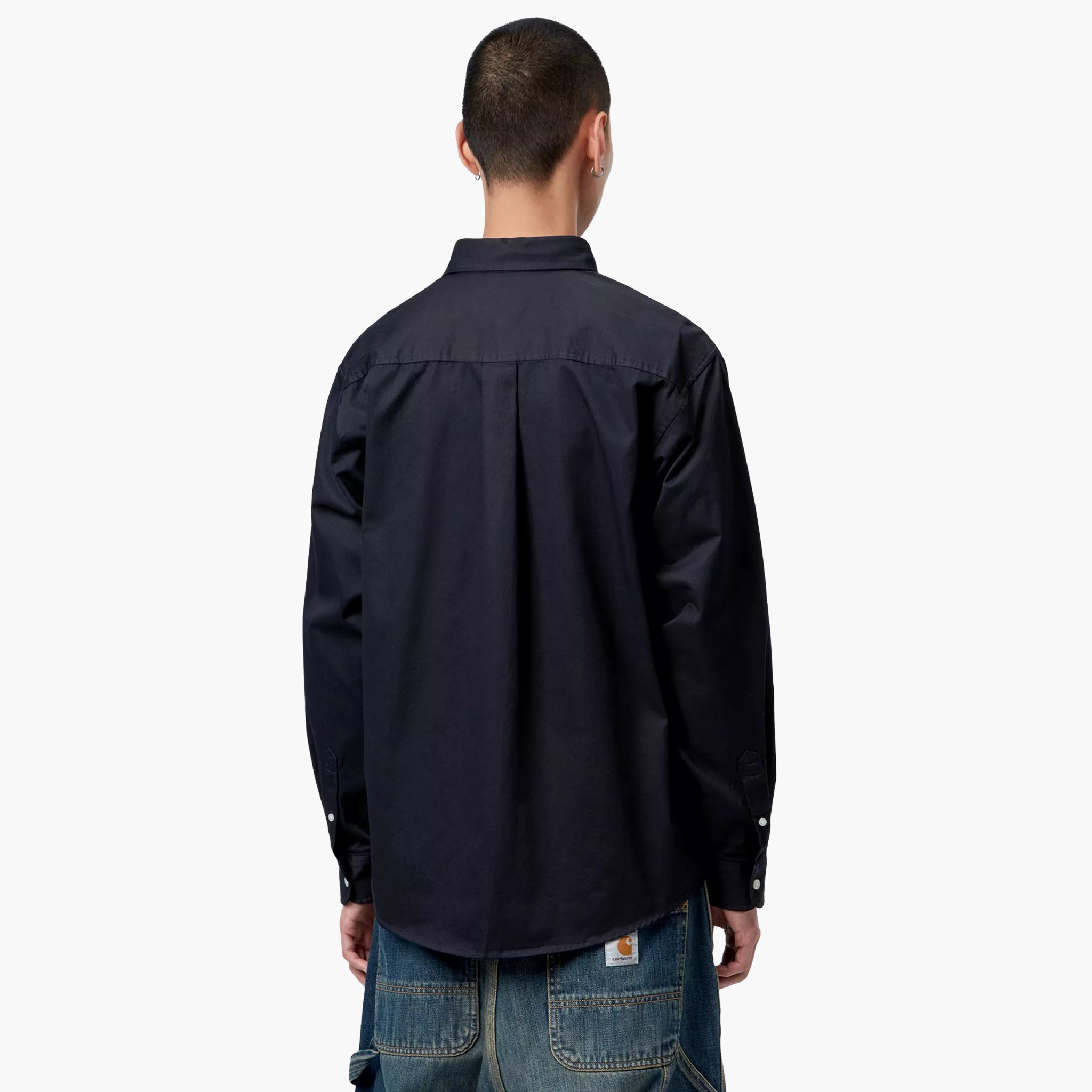 Carhartt WIP L/S OG Madison Shirt - Dark Navy