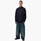 Carhartt WIP L/S OG Madison Shirt - Dark Navy