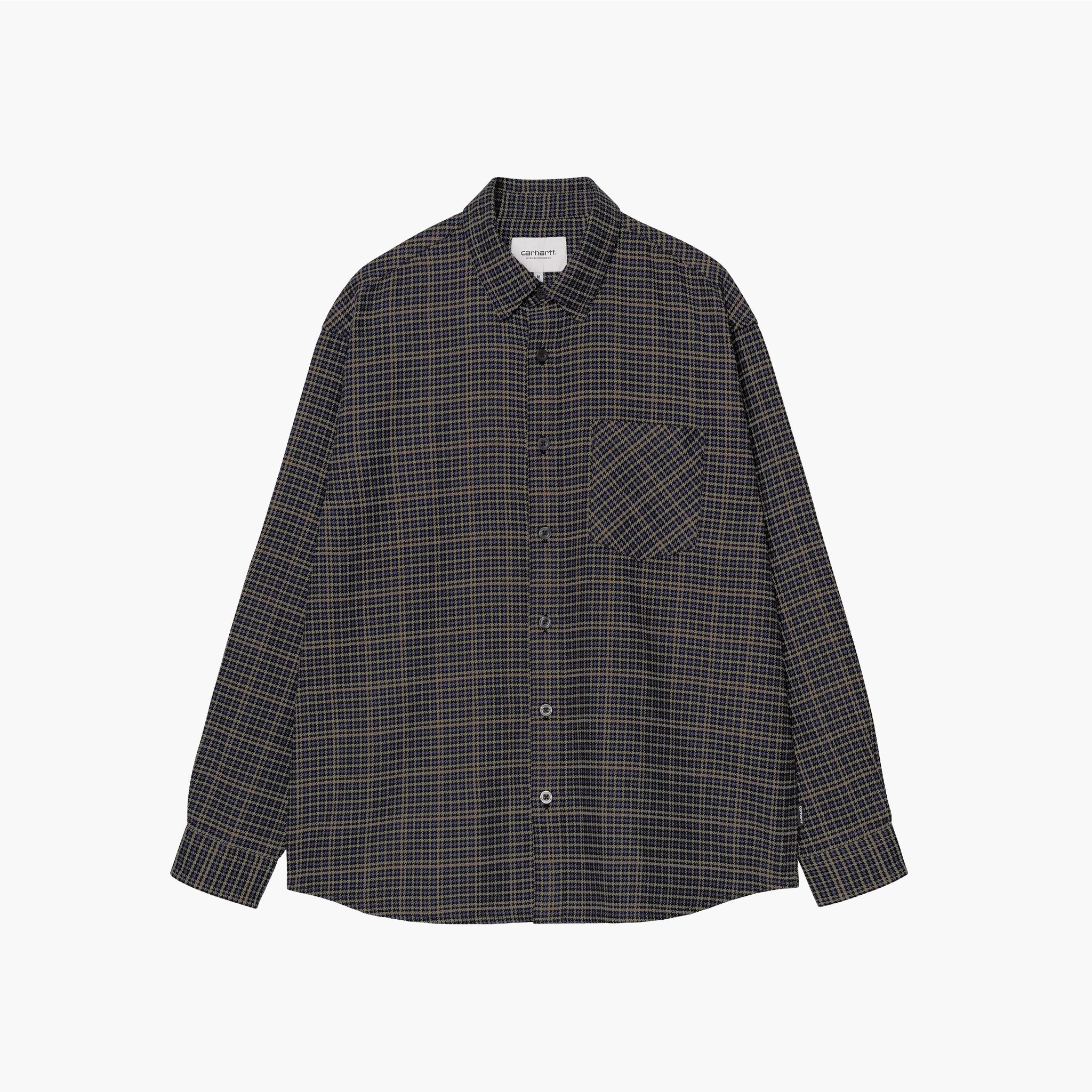 Carhartt WIP LS Todrick Shirt - Houndstooth
