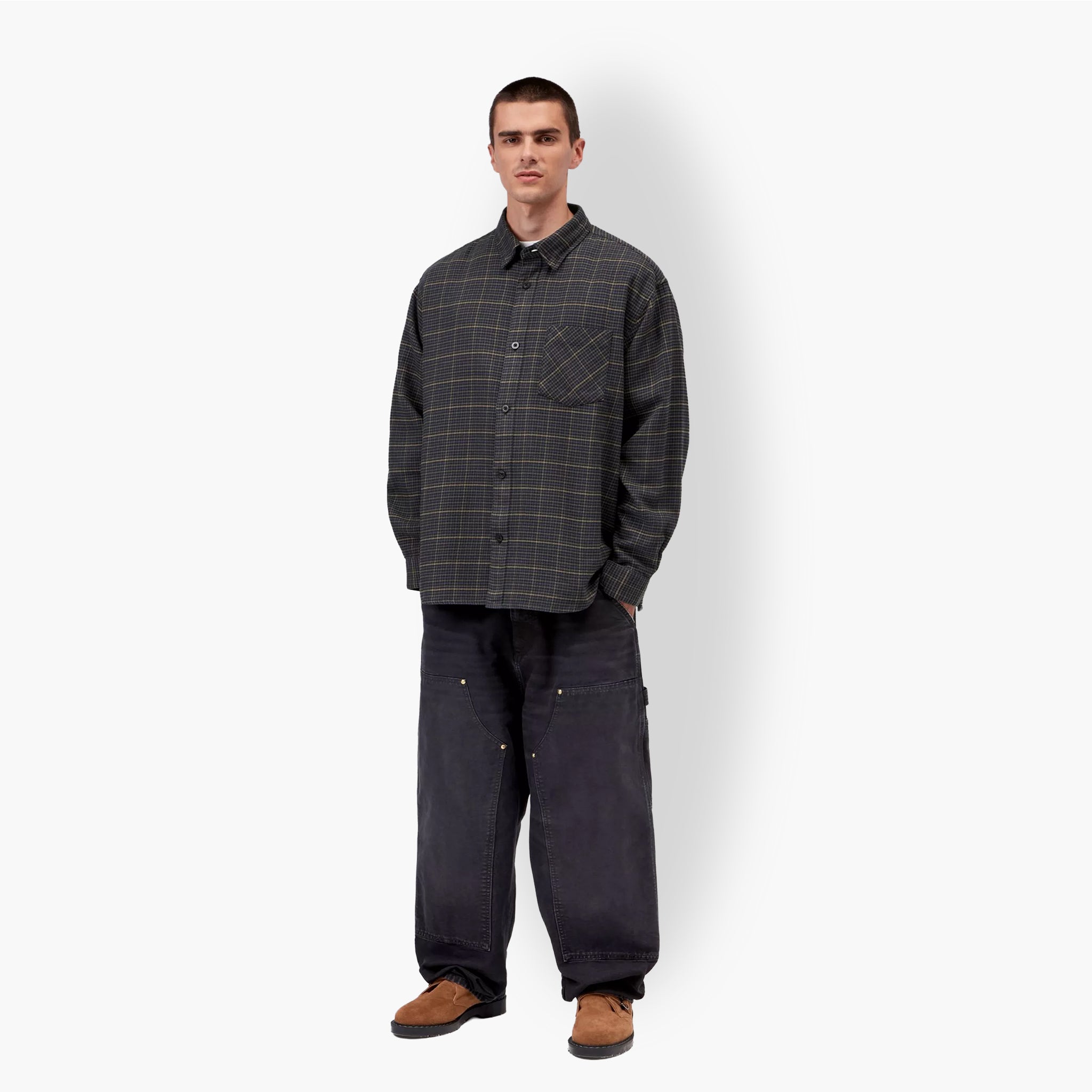 Carhartt WIP LS Todrick Shirt - Houndstooth
