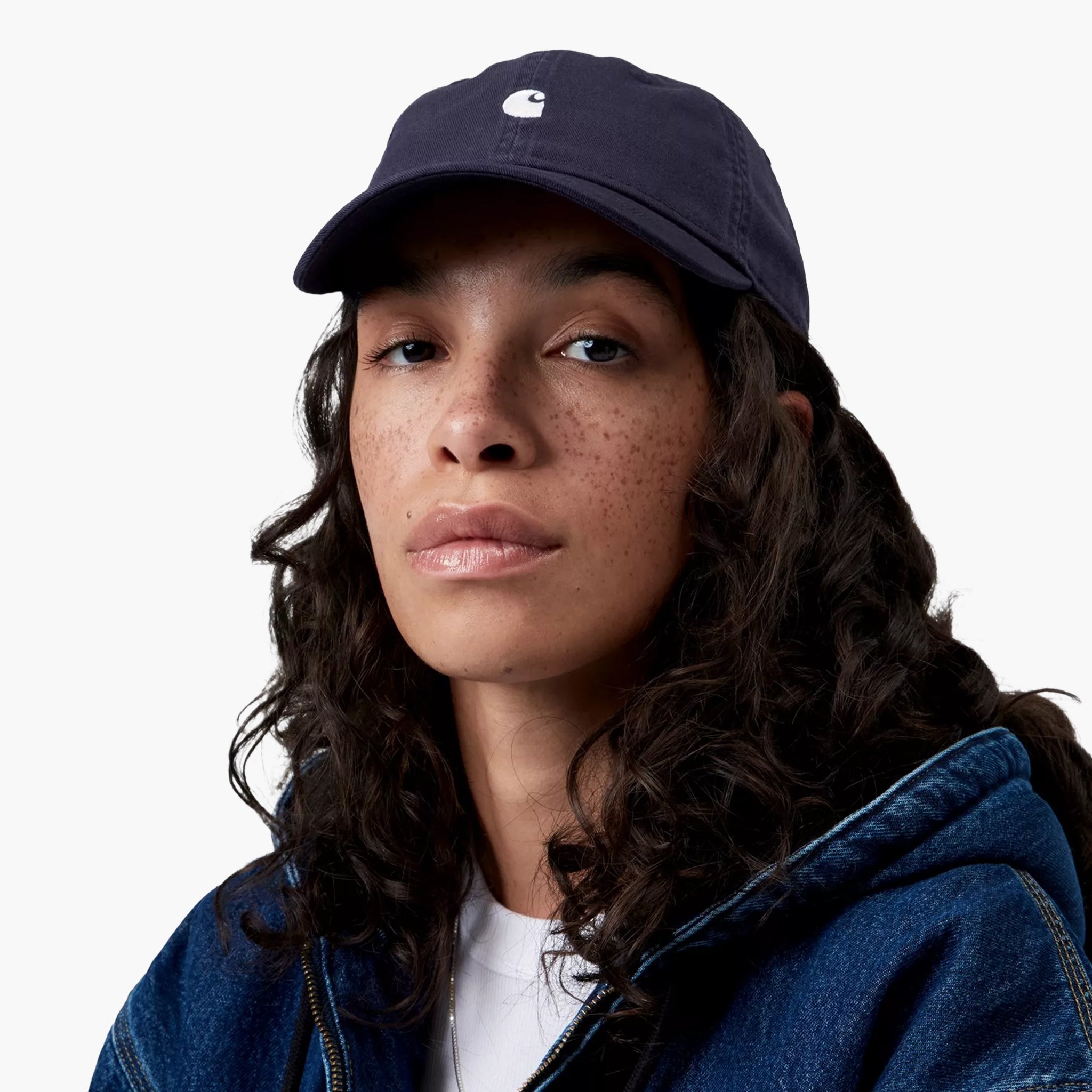 Carhartt WIP Madison Logo Cap - Dark Navy
