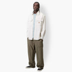 Carhartt WIP Mercer Shirt Jac - Wax Stripe Bleached