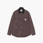 Carhartt WIP Mitch Shirt Jac - Black Dusky Canvas
