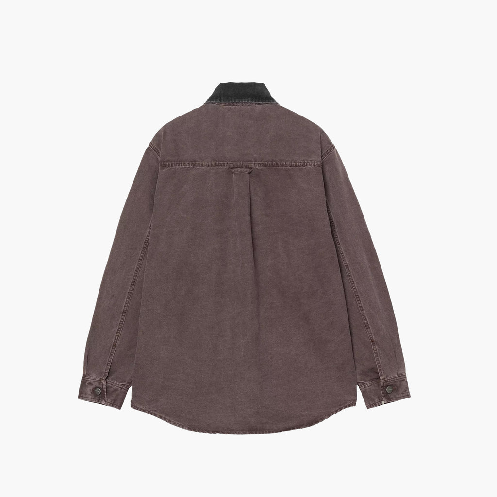 Carhartt WIP Mitch Shirt Jac - Black Dusky Canvas