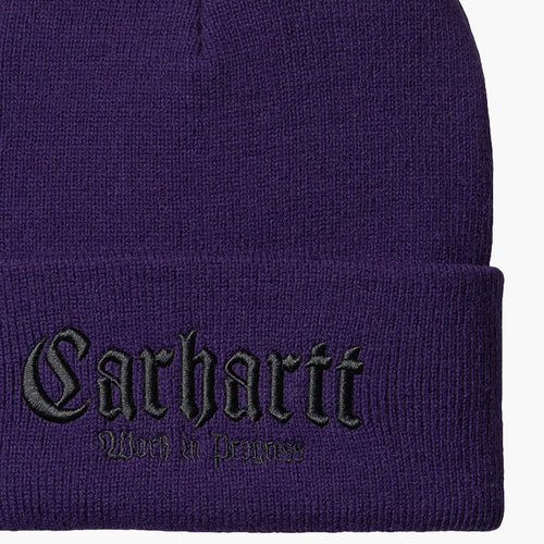Bonnet Carhartt Onyx - Tyrian / Noir