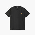 Carhartt WIP S/S American Script T-Shirt - Raven