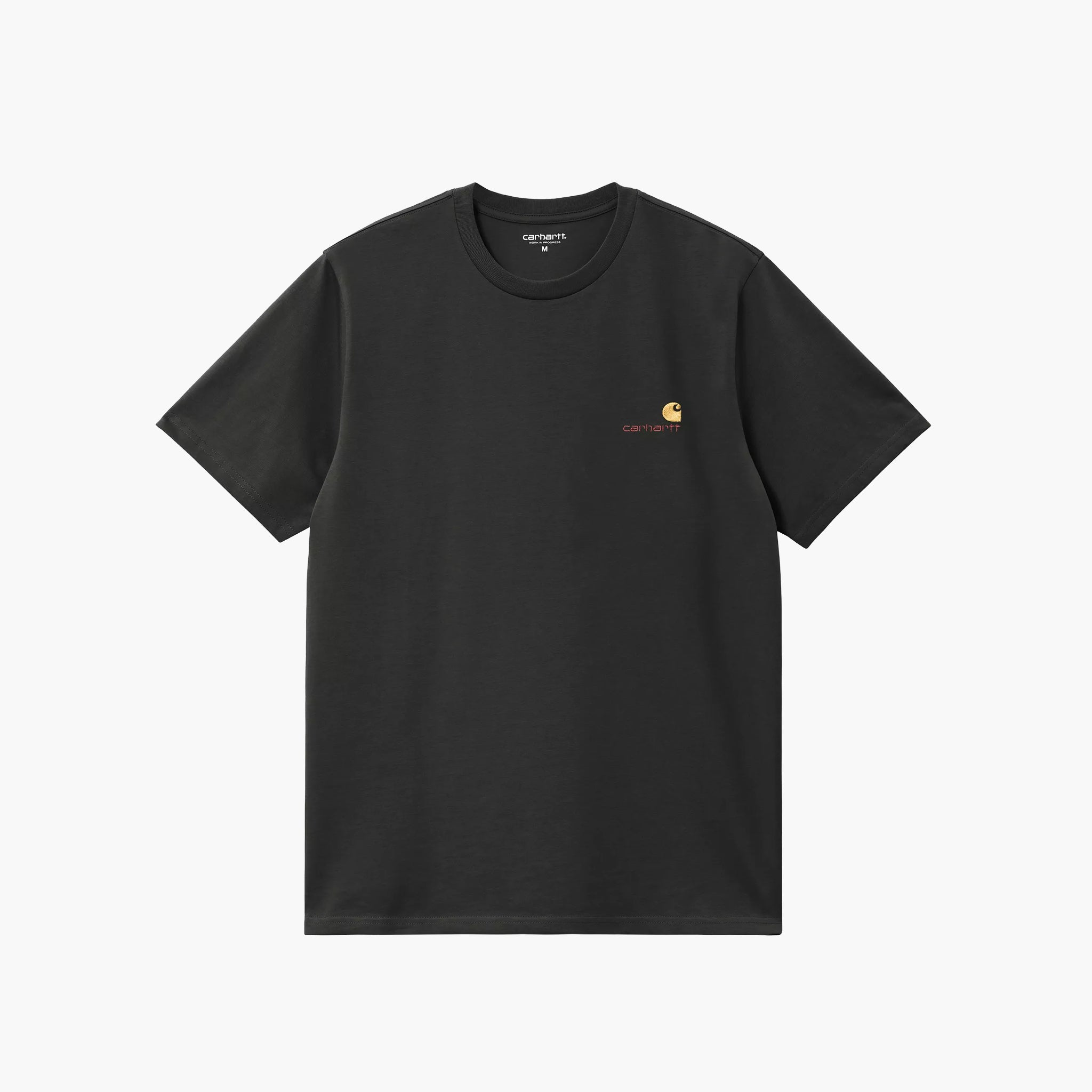 Carhartt WIP S/S American Script T-Shirt - Raven
