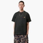 Carhartt WIP S/S American Script T-Shirt - Raven