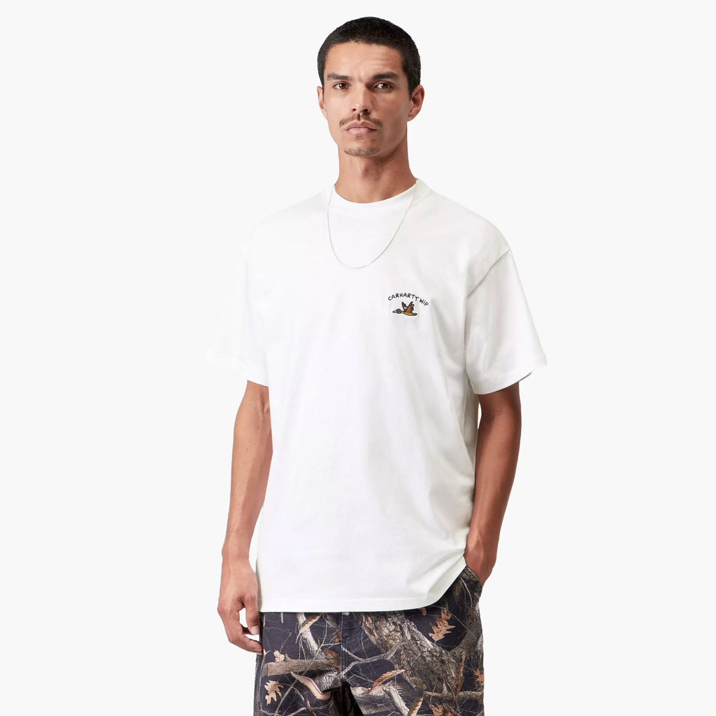 Carhartt WIP S/S Animated Ducks T-Shirt - White