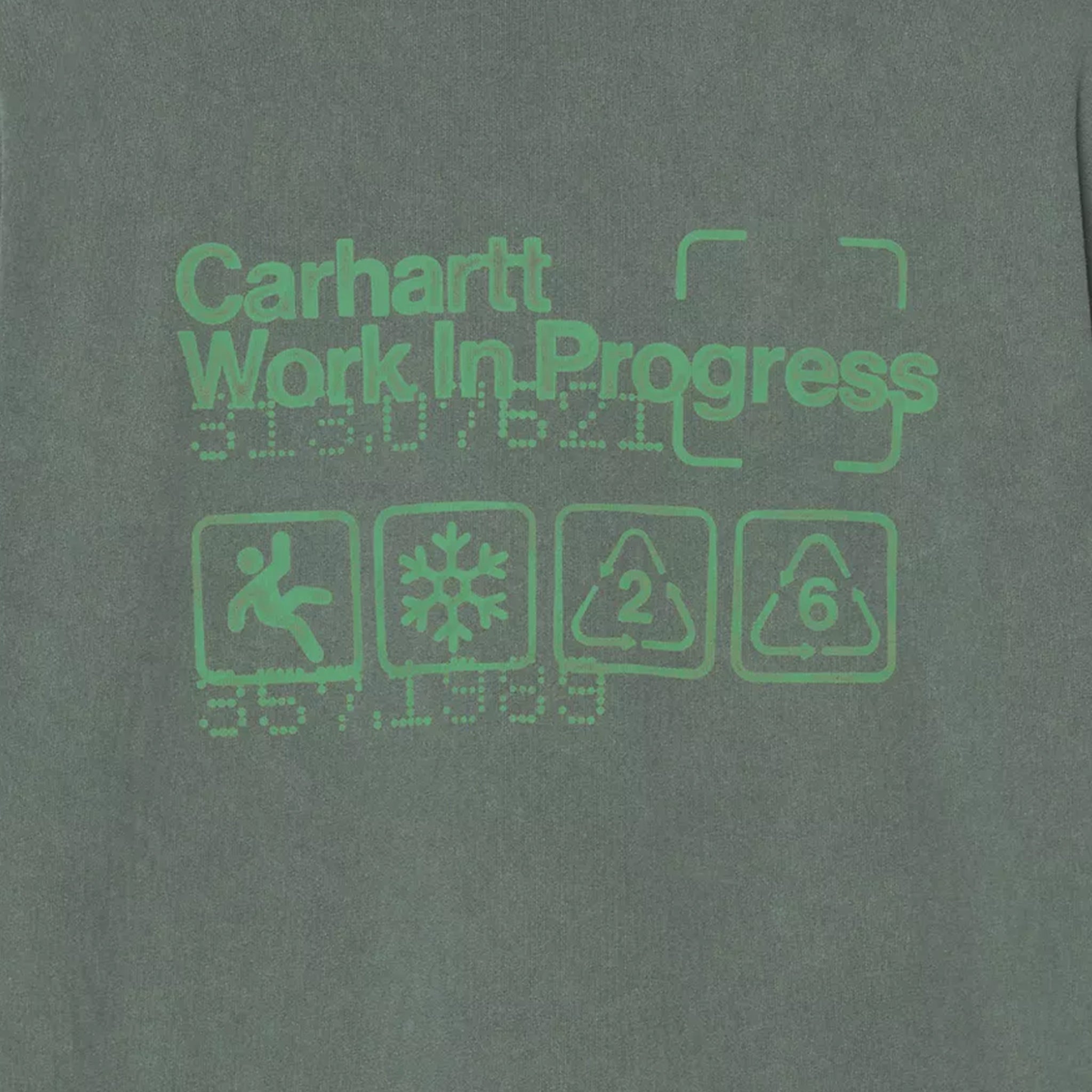 Carhartt WIP S/S Boxed T-Shirt - Dark Scarab