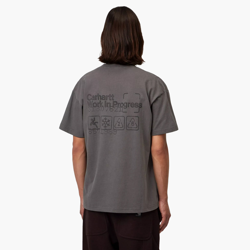 Carhartt WIP S/S Boxed T-Shirt - Soot