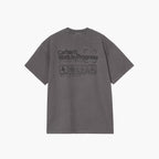 Carhartt WIP S/S Boxed T-Shirt - Soot