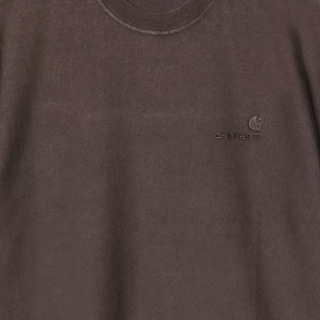 Carhartt WIP S/S Lambert T-Shirt - Tobacco moon wash