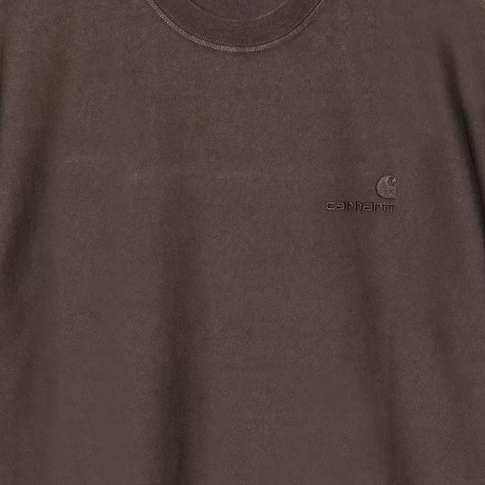 Carhartt WIP S/S Lambert T-Shirt - Tobacco moon wash