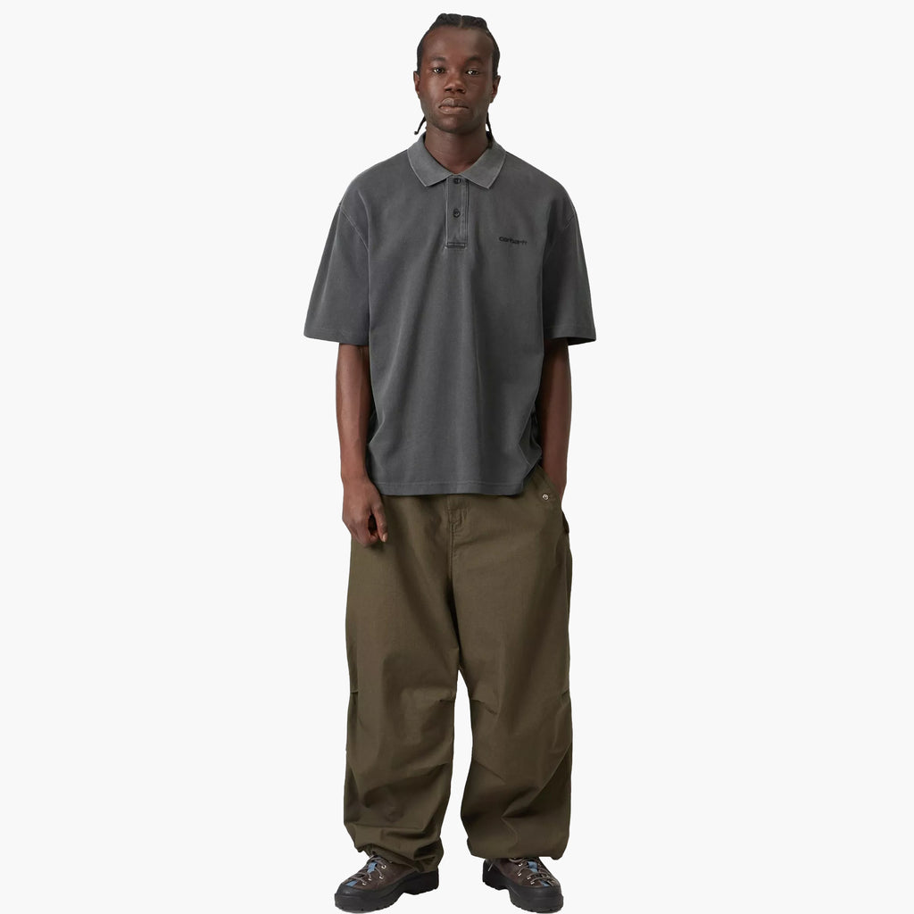 Carhartt WIP S/S Wayne Polo - Black