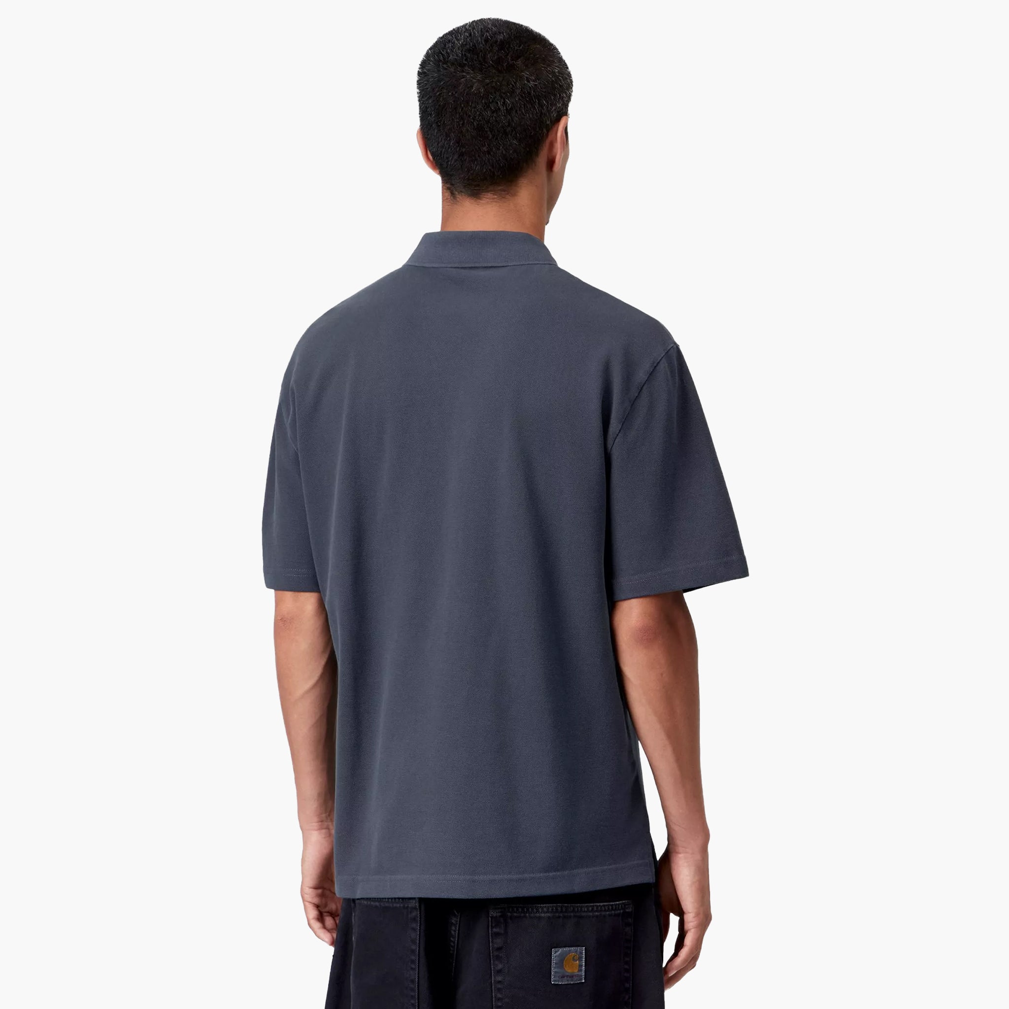Carhartt WIP S/S Wayne Polo - Dark Navy