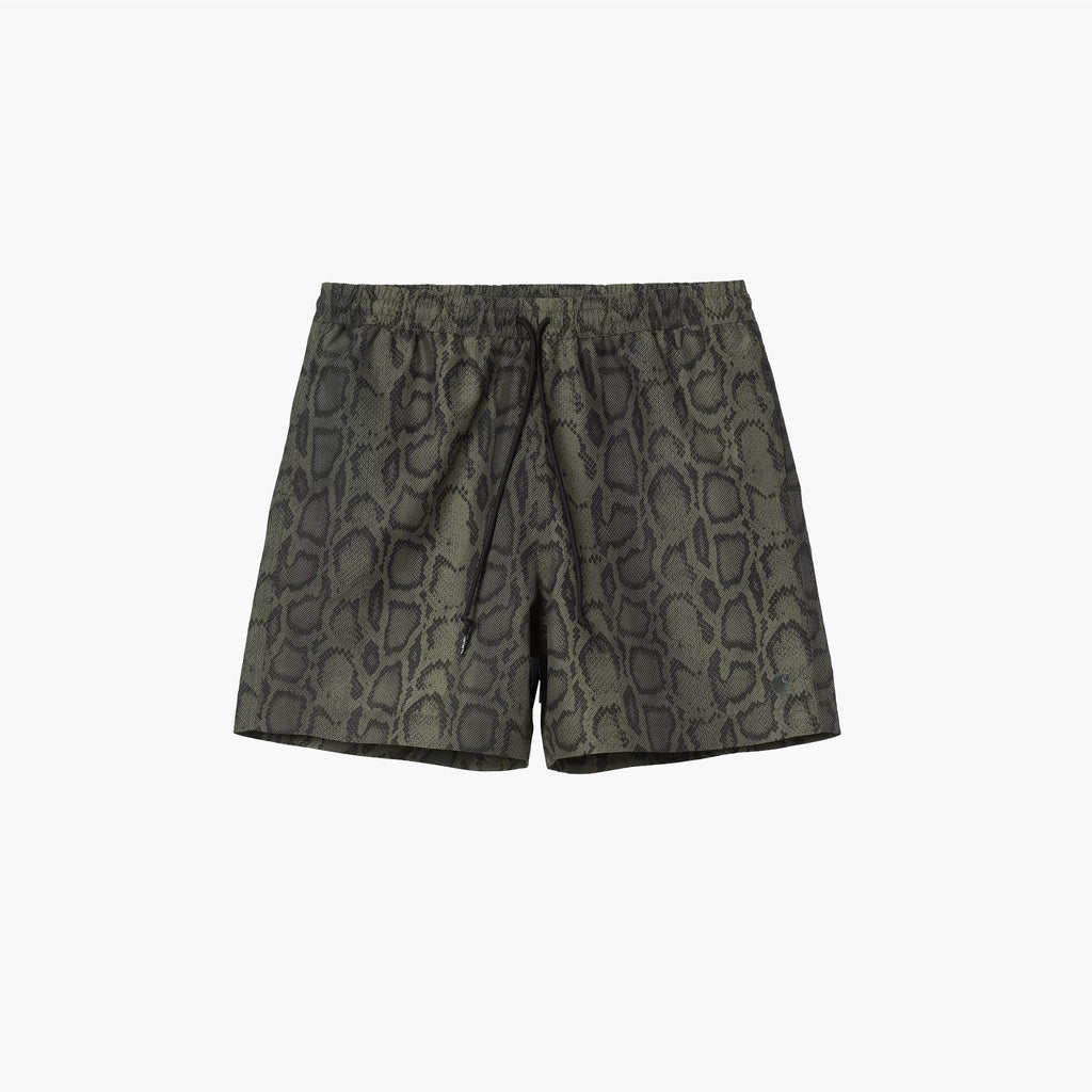Carhartt WIP Slater Swim Trunks - Snaker Camo Leaf