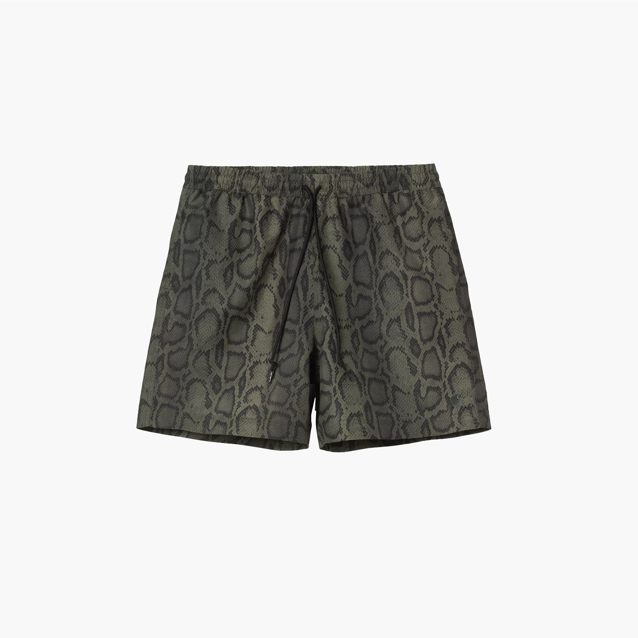 Carhartt WIP Slater Swim Trunks - Snaker Camo Leaf