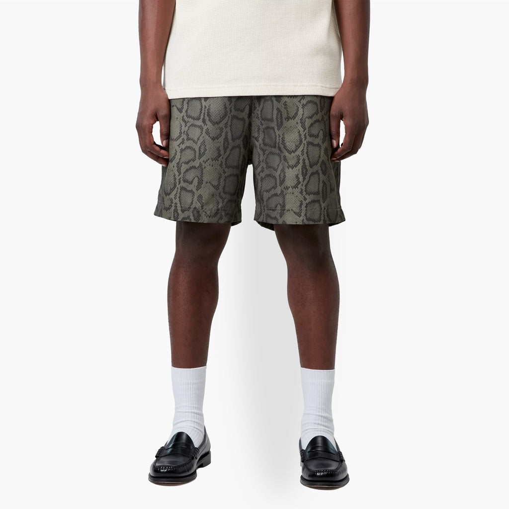 Carhartt WIP Slater Swim Trunks - Snaker Camo Leaf