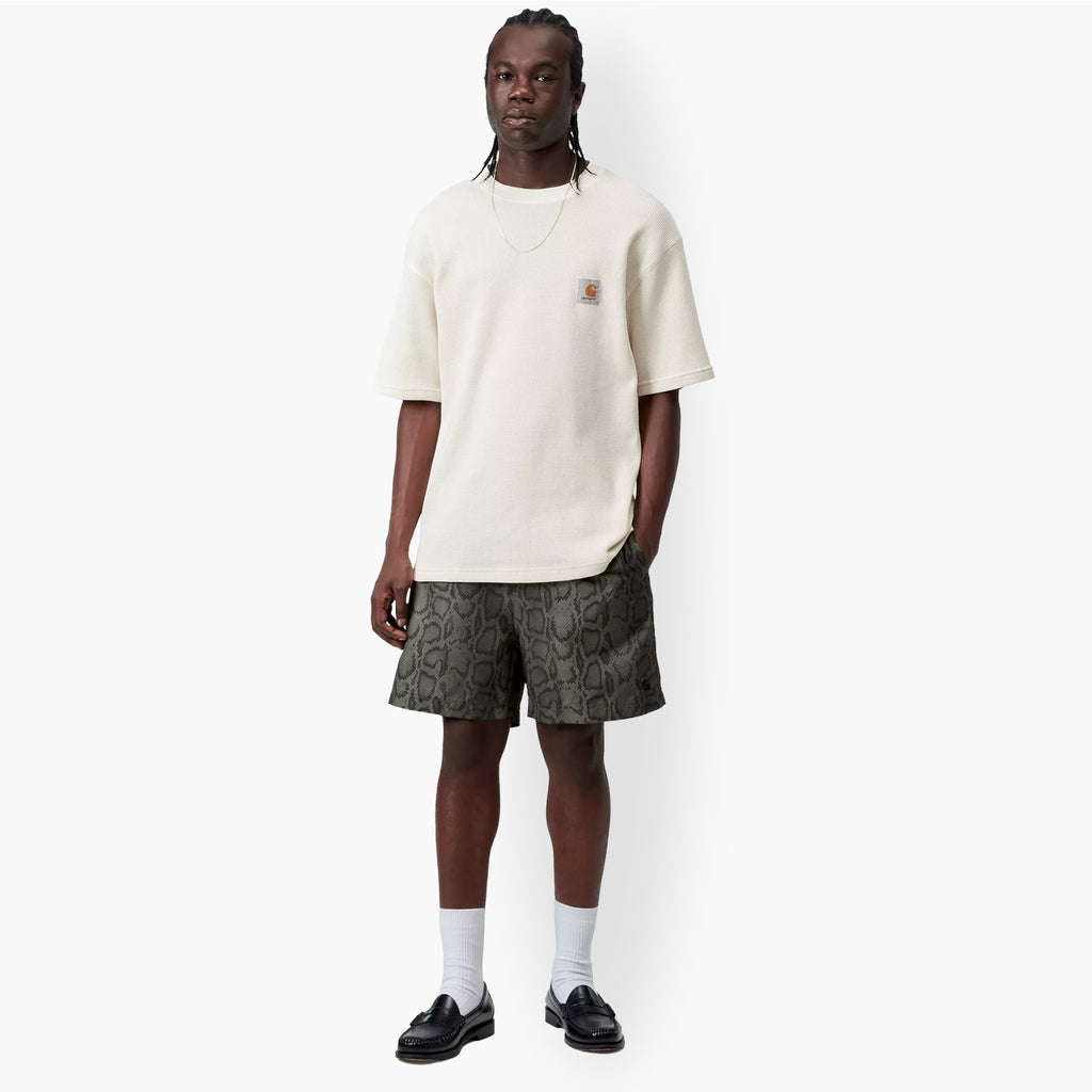 Carhartt WIP Slater Swim Trunks - Snaker Camo Leaf