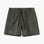Carhartt WIP Slater Swim Trunks - Snaker Camo Leaf
