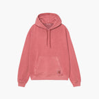 Carhartt Wip Hooded Torion Sweat Marsala Grind Washed