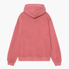Carhartt Wip Hooded Torion Sweat Marsala Grind Washed