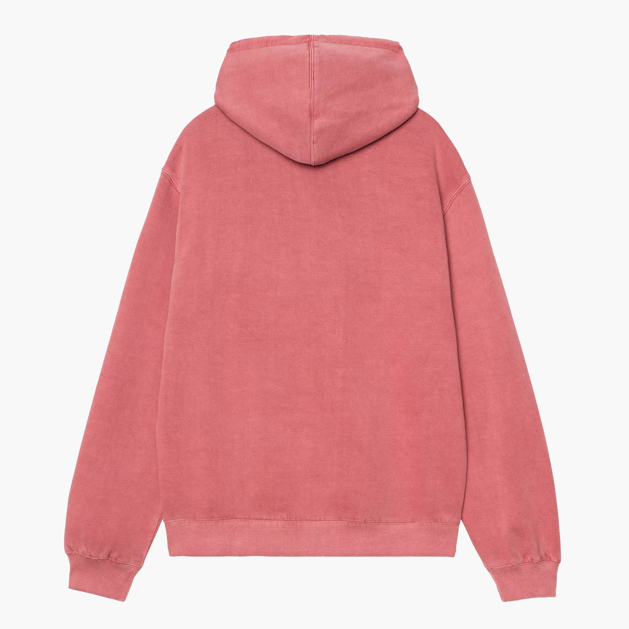 Carhartt Wip Hooded Torion Sweat Marsala Grind Washed