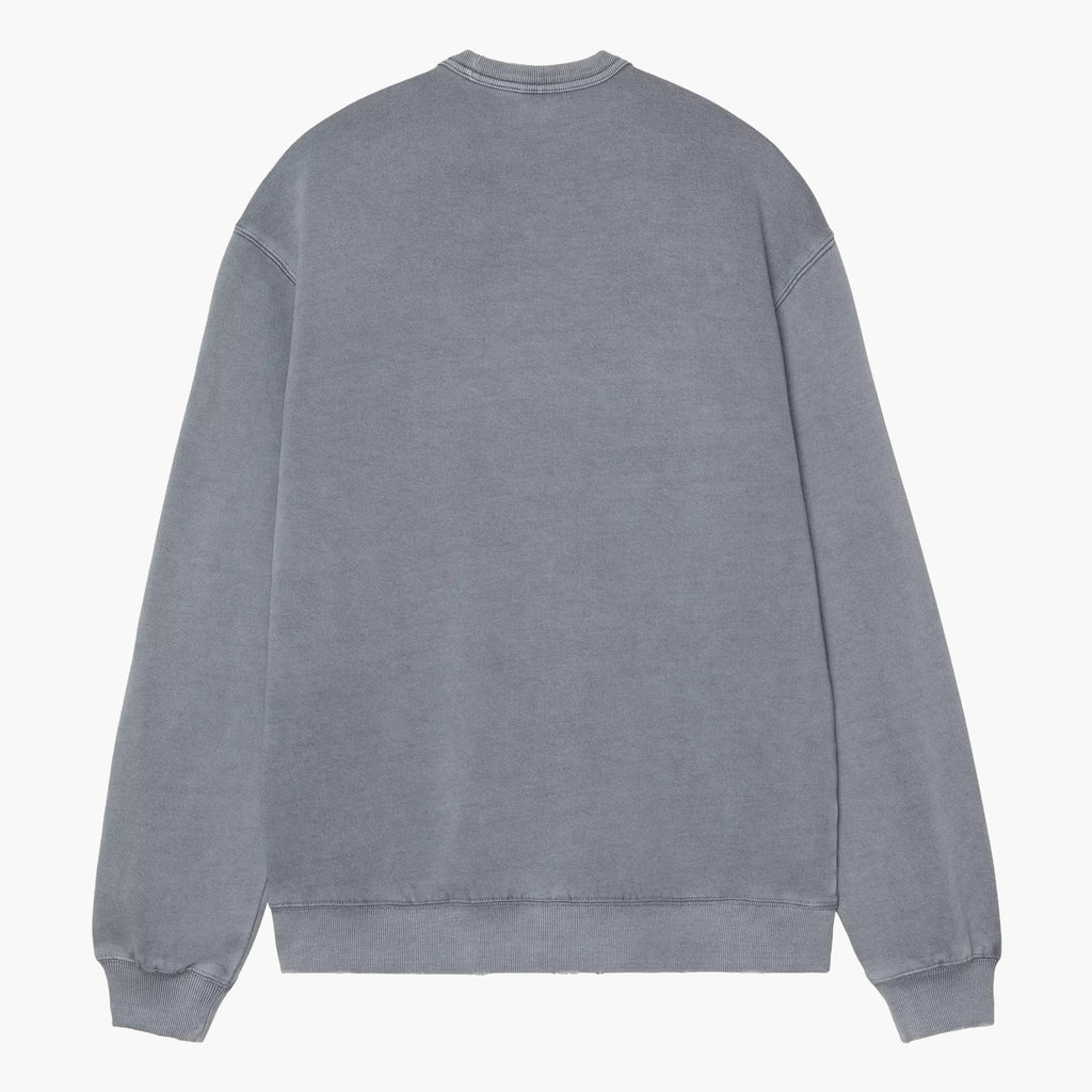 Carhartt WIP Torion Sweat Office Blue Grind Washed