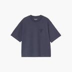 Carhartt WIP Women SS Vestige T-Shirt - Blue
