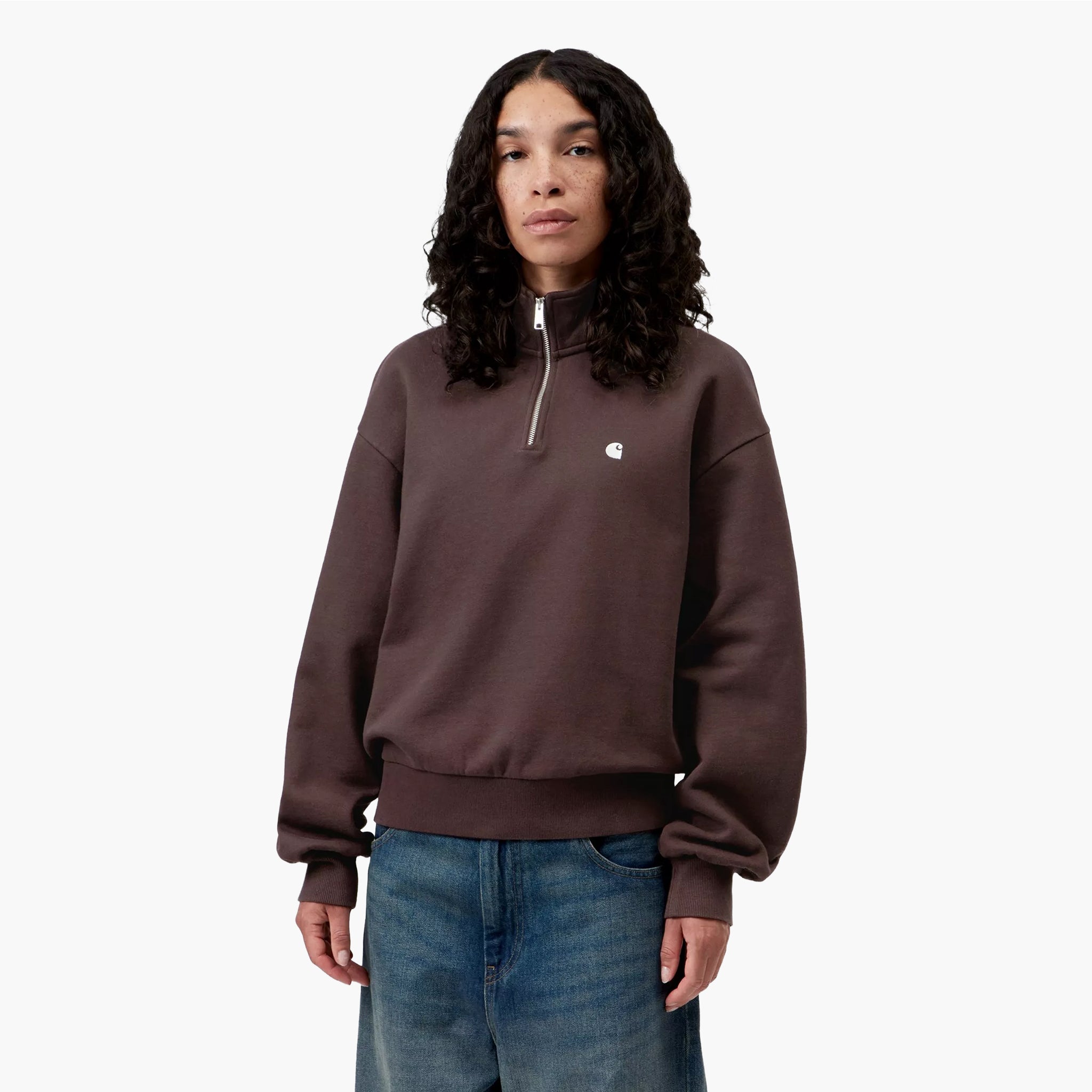 Carhartt WIP Women Casey High Neck Sweat - Palisander