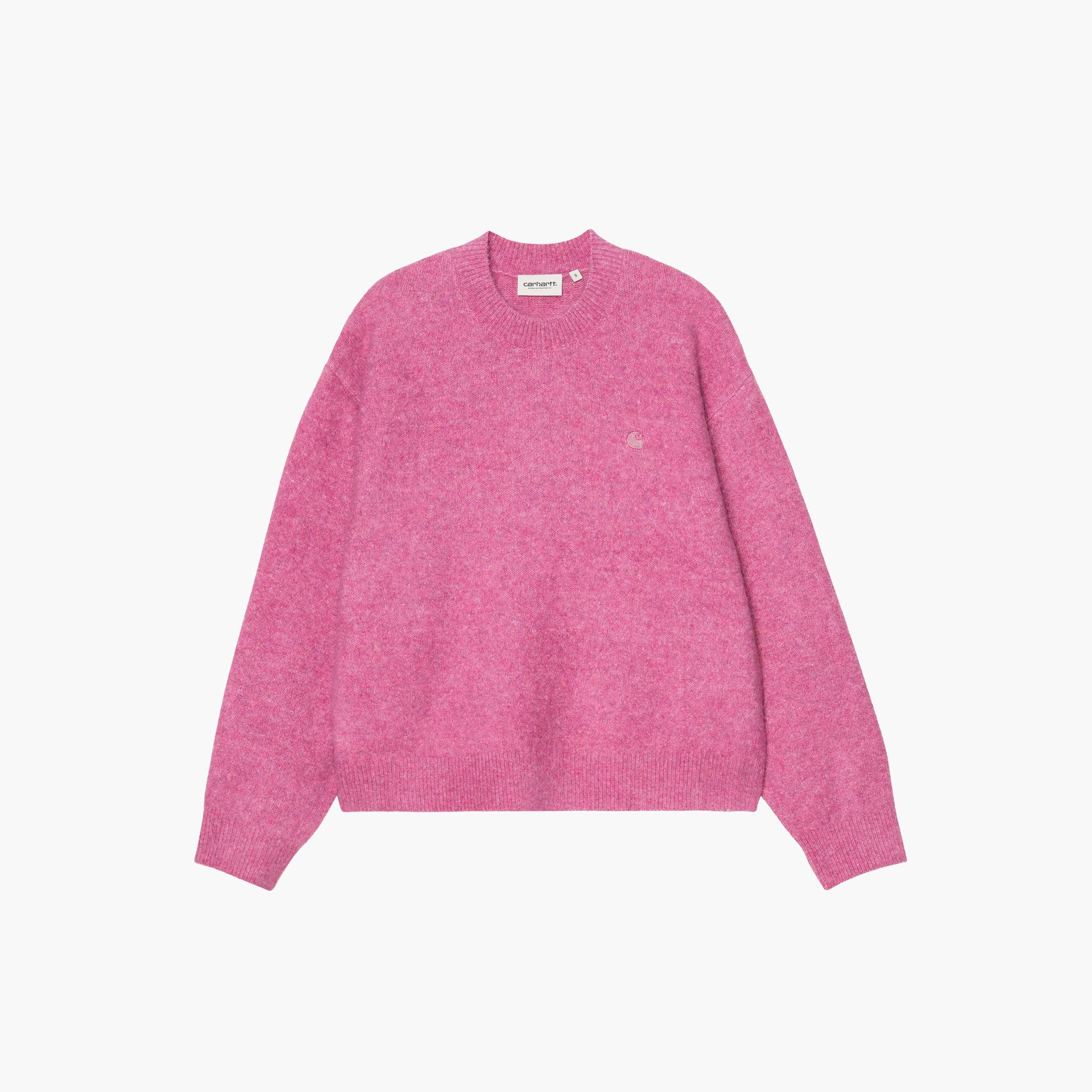 Carhartt WIP Women Curtis Sweater - Tangled Hortensia