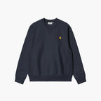 Carhartt WIP American Script Sweat Deep Night