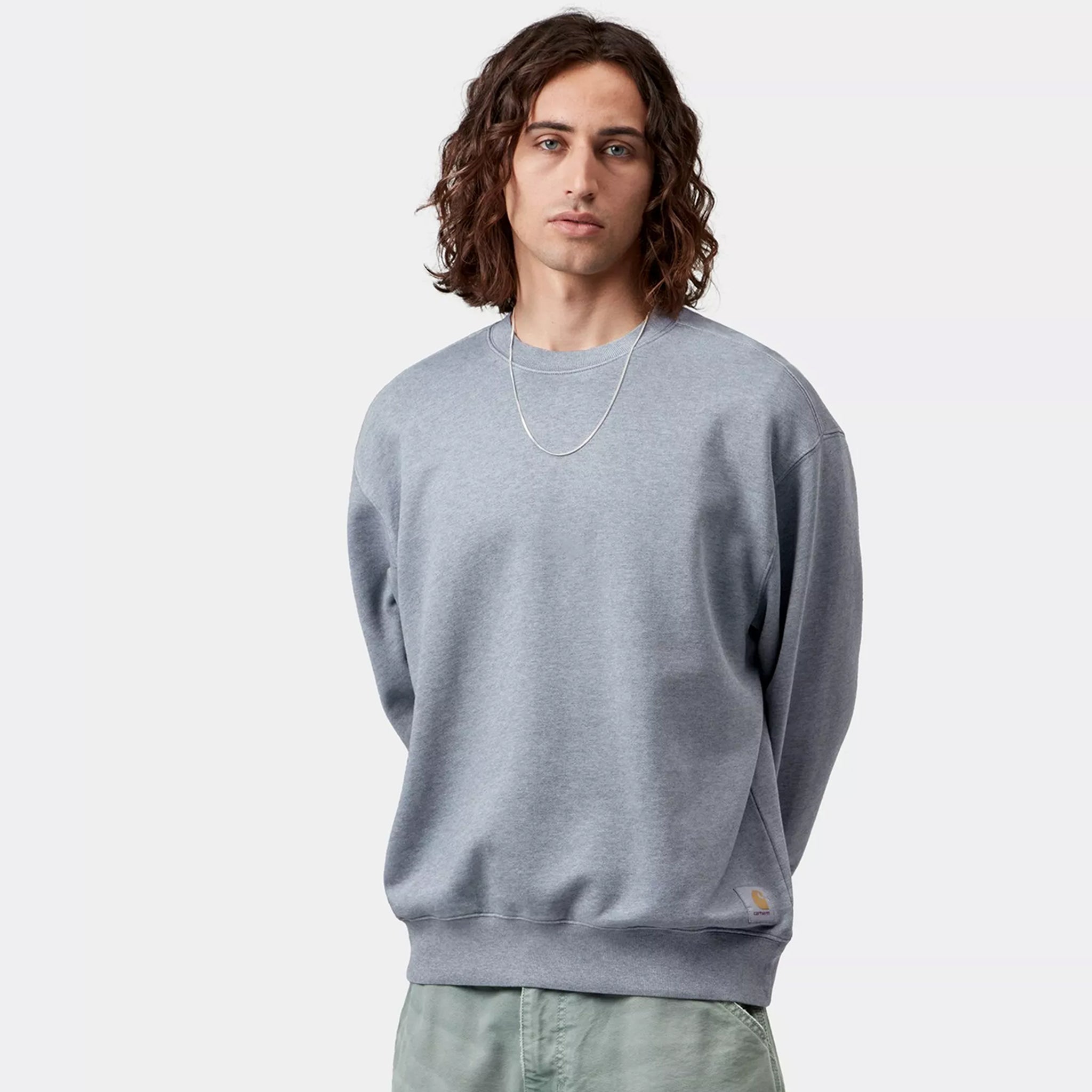 Carhartt Wip Caspian Sweater Shady Blue