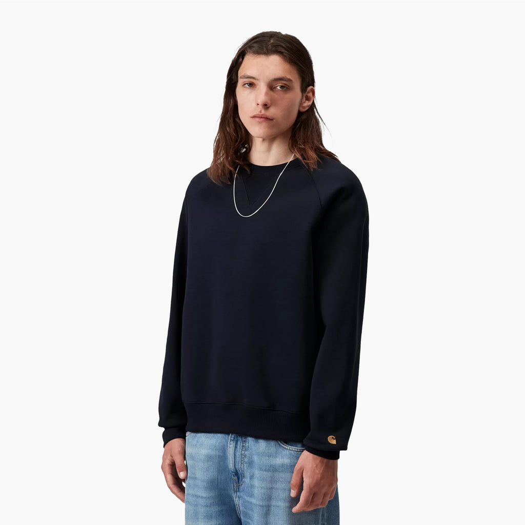 Carhartt Wip Chase Sweat Dark Navy