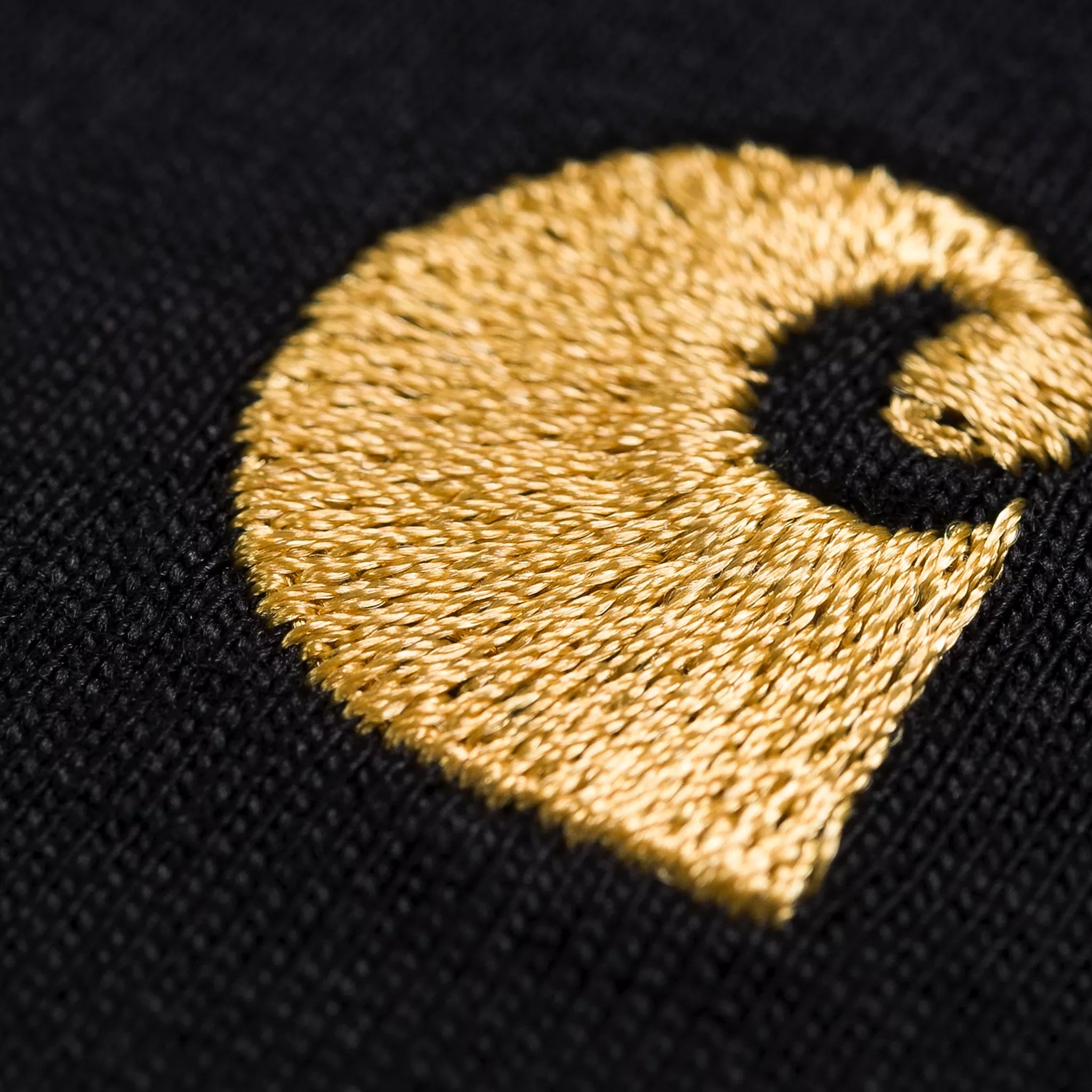 Carhartt WIP Chase T-Shirt Schwarz Gold