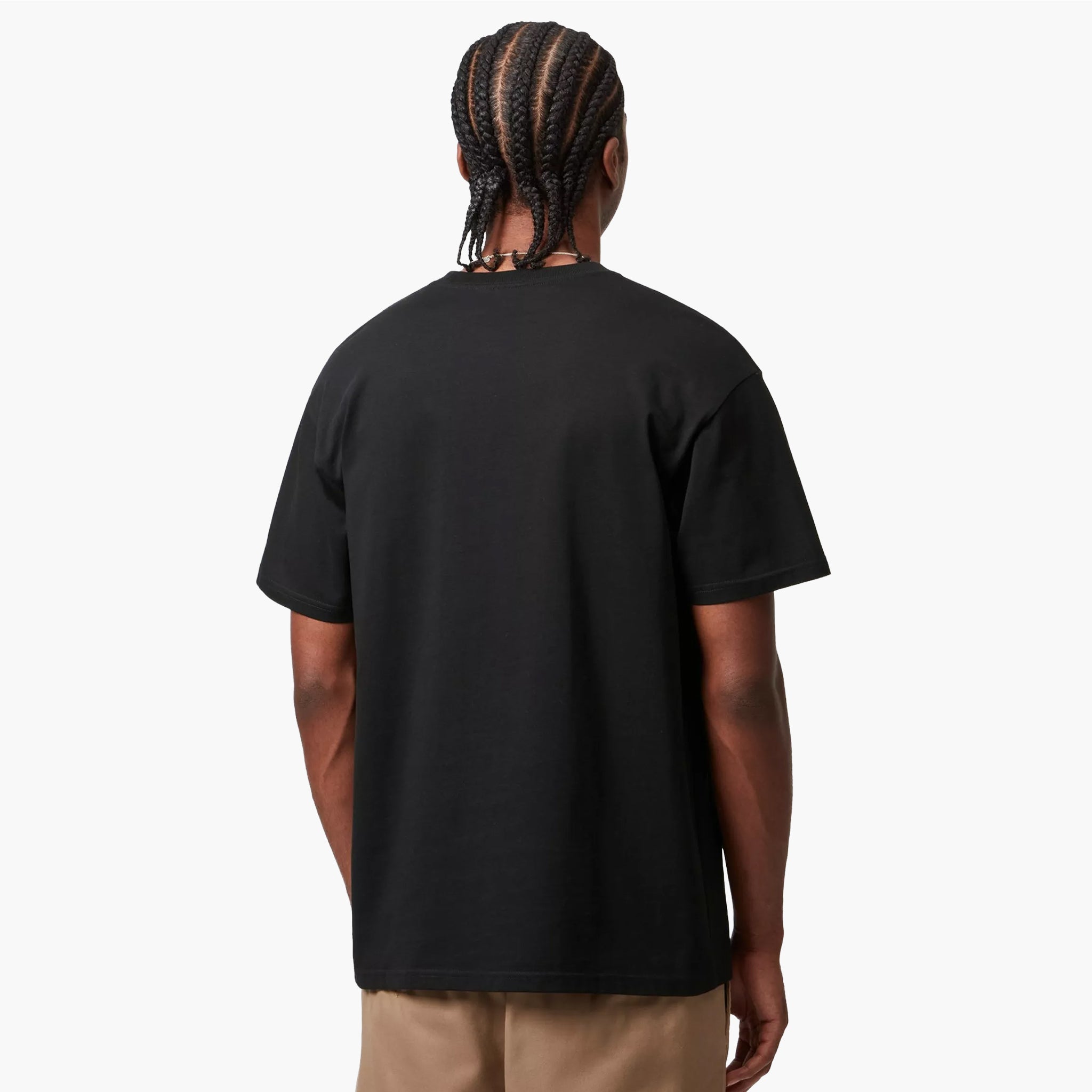 Carhartt WIP Chase T-Shirt Schwarz Gold