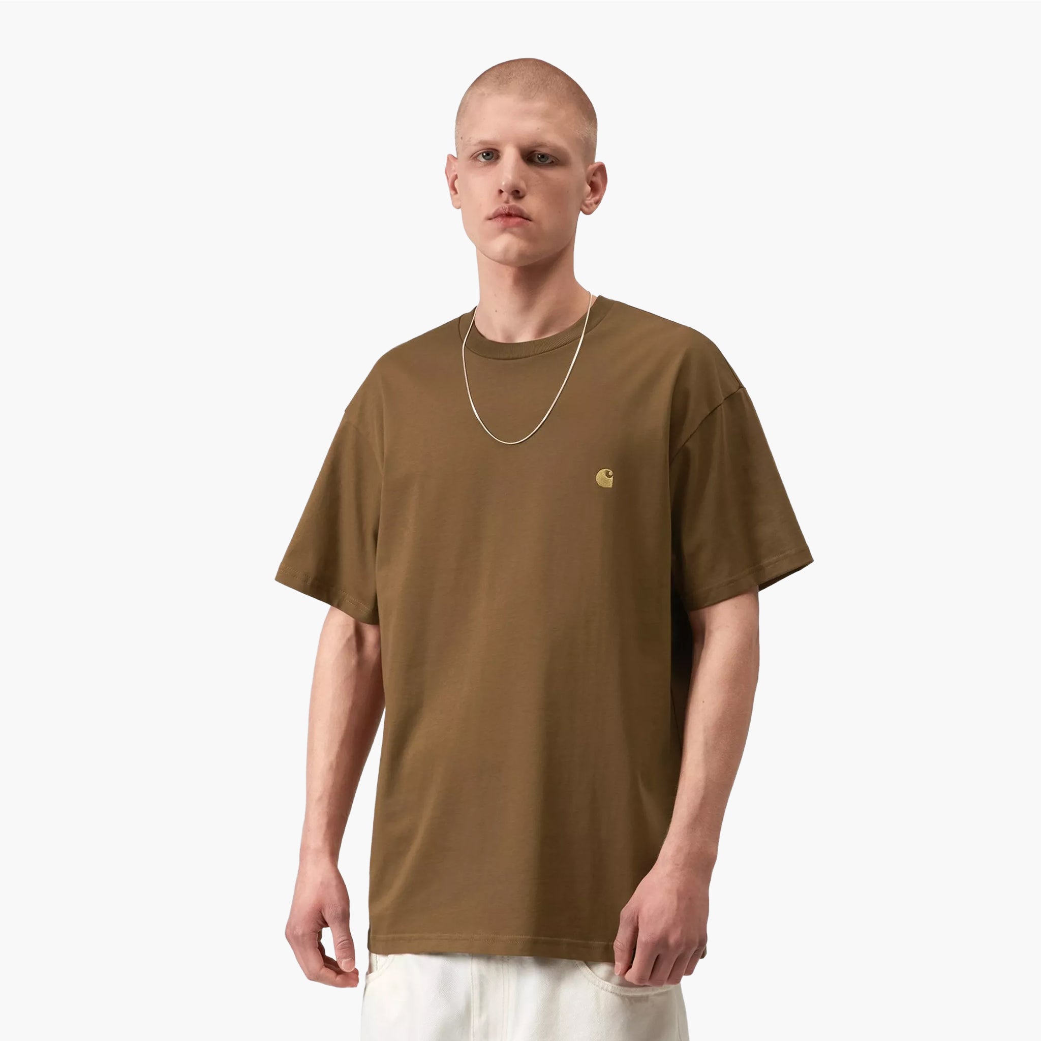 Carhartt WIP Chase T-Shirt Hamilton Brown
