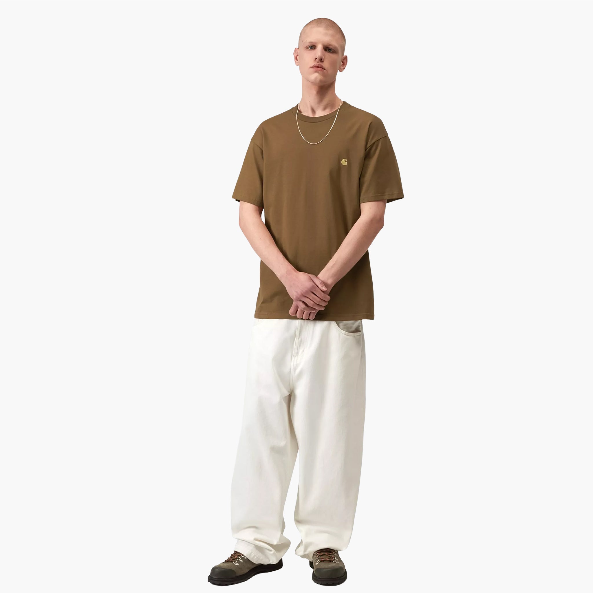 Carhartt WIP Chase T-Shirt Hamilton Brown