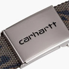 Carhartt WIP Clip Belt Chrome Duck Feather Cypress