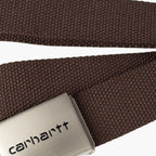 Carhartt WIP Clip Belt Chrome Tobacco