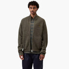 Carhartt WIP Curtis Sweater Jacket - Tangled Shungite