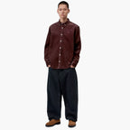 Carhartt WIP L/S Madison Cord Shirt - Amarone