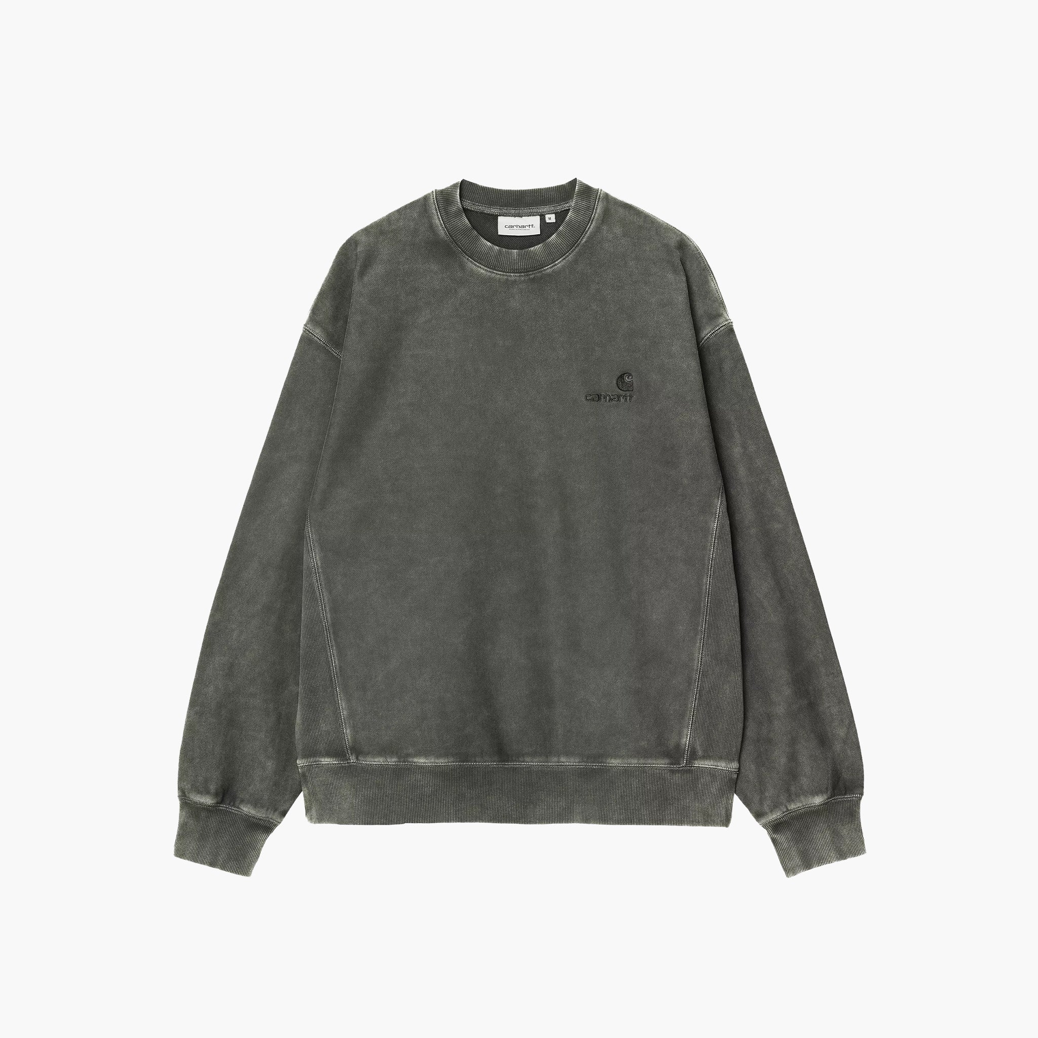 Carhartt WIP Lambert Sweat - Raven moon wash