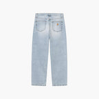 Carhartt WIP Landon Pant Blue - Heavy Worn Bleached
